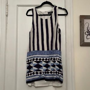 Nautical shift dress